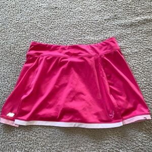 New Balance Pink Mini Skirt, perfect for playing tennis in, Built-in shorts